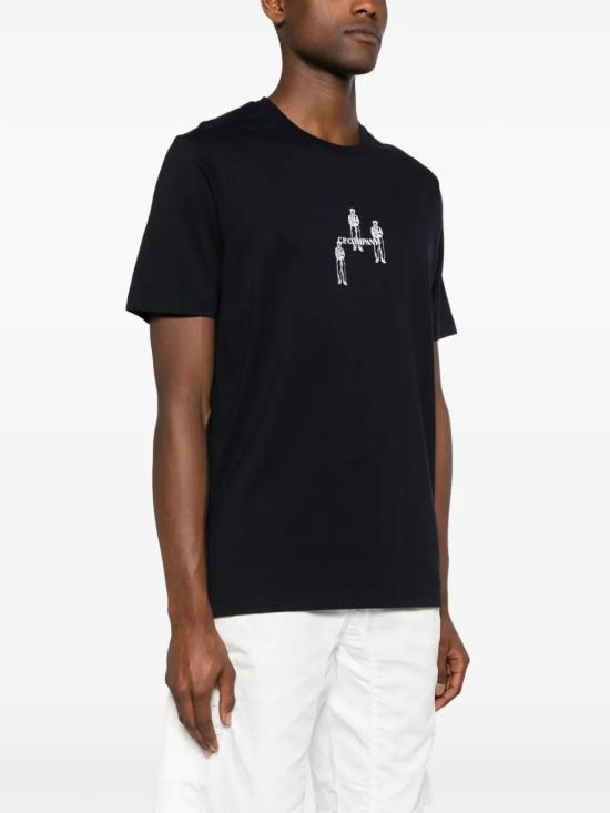  씨피 컴퍼니 반팔 티셔츠 16CMTS143A006586W navy - C.P. COMPANY