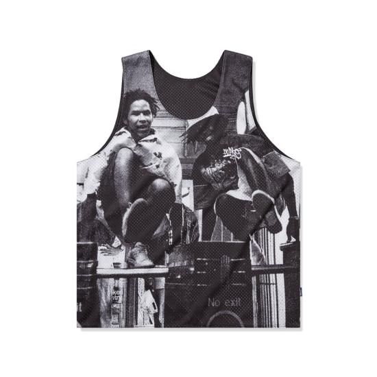  어웨이크 NY 민소매 티셔츠 AWKM241MRTS003BK BLACK DOM