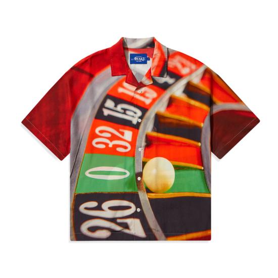  어웨이크 NY 반팔 셔츠 AWKM241MRSH002BK BLACK DOM