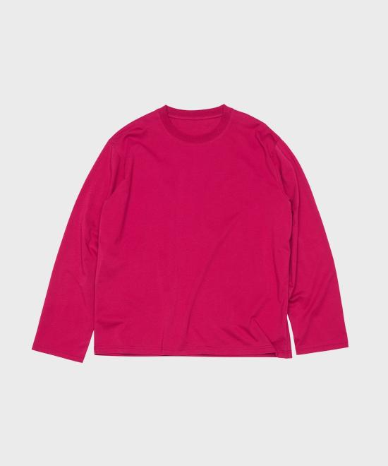  스톡홀름 서프보드 클럽 긴팔 티셔츠 STHU241PRTS010PI PINK DOM