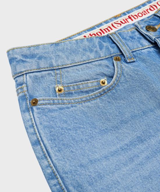  스톡홀름 서프보드 클럽 데님 팬츠 STHU241PRDE006BL BLUE DOM - STOCKHOLM SURFBOARD CLUB