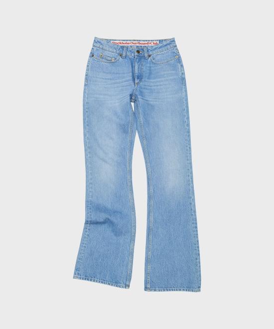  스톡홀름 서프보드 클럽 데님 팬츠 STHU241PRDE006BL BLUE DOM