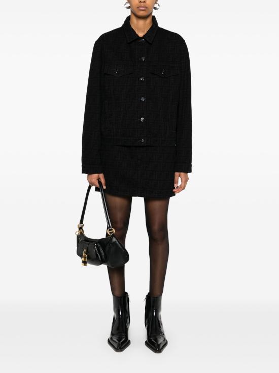 25SS 펜디 데님 스커트 FLP864 ASMBF1RX3 Grey - FENDI