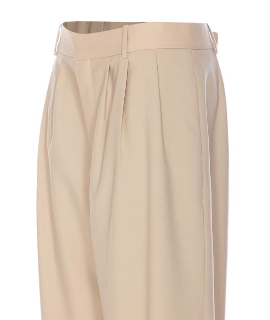 25SS 생로랑 스트레이트 팬츠 823734 Y2L822630 Beige - SAINT LAURENT