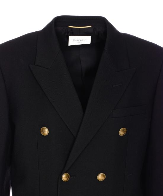 25SS 생로랑 자켓 823641 Y7B731000 Black - SAINT LAURENT