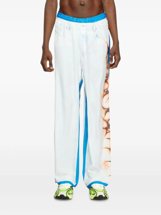  디젤 스트레이트 팬츠 P015930SPDH blue - DIESEL