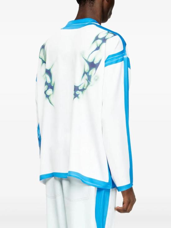  디젤 긴팔 티셔츠 P015960SPDH white - DIESEL