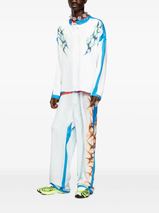  디젤 긴팔 티셔츠 P015960SPDH white - DIESEL