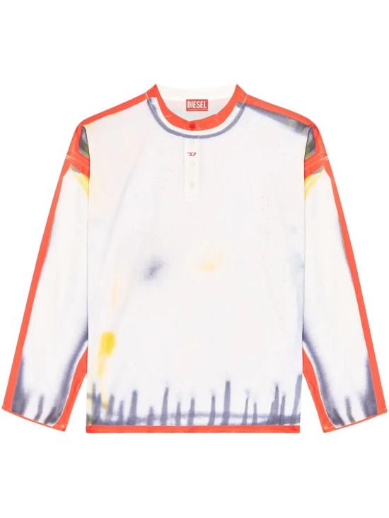  디젤 긴팔 티셔츠 P015950SPDH white