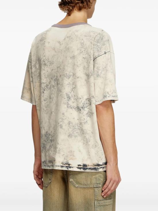  디젤 반팔 티셔츠 A161640GIAR grey - DIESEL