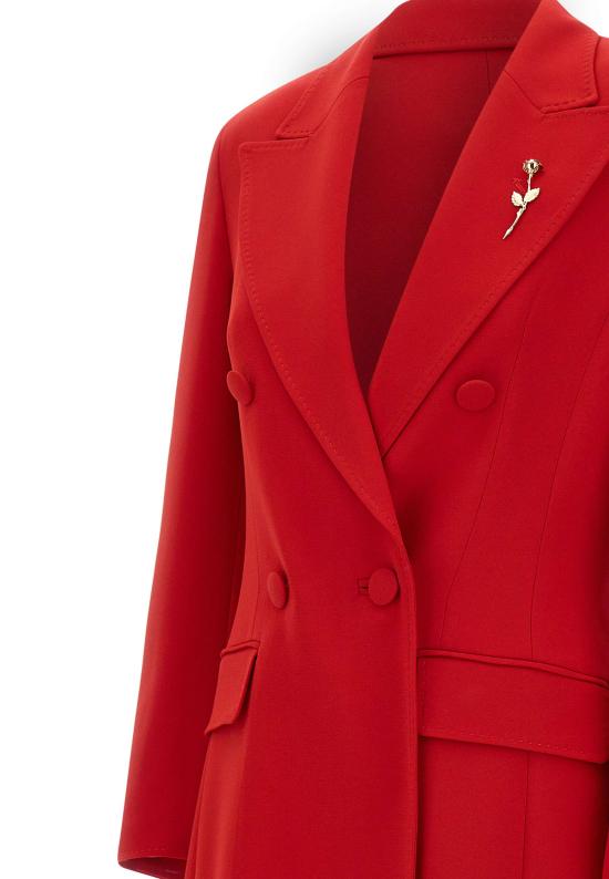 25SS EMILY RATAJKOWSKI X MARELLA 자켓 2513041028200 003 Red - OTHER BRANDS