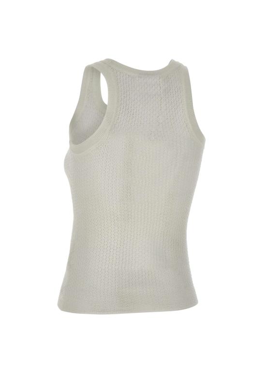 25SS EMILY RATAJKOWSKI X MARELLA 민소매 티셔츠 2513361038200 004 White - OTHER BRANDS