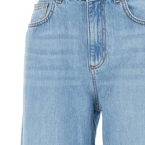 25SS EMILY RATAJKOWSKI X MARELLA 데님 팬츠 2513181028200 001 Blue - OTHER BRANDS