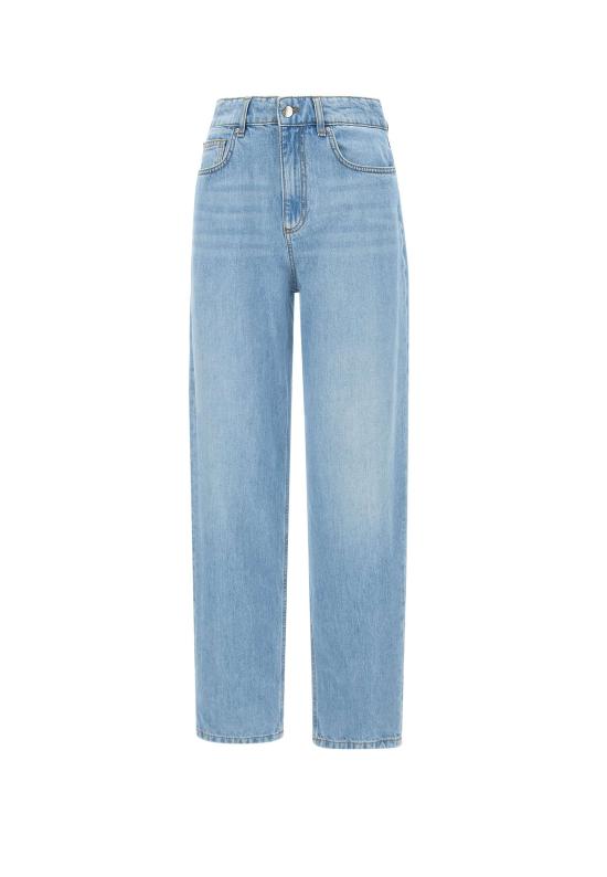 25SS EMILY RATAJKOWSKI X MARELLA 데님 팬츠 2513181028200 001 Blue