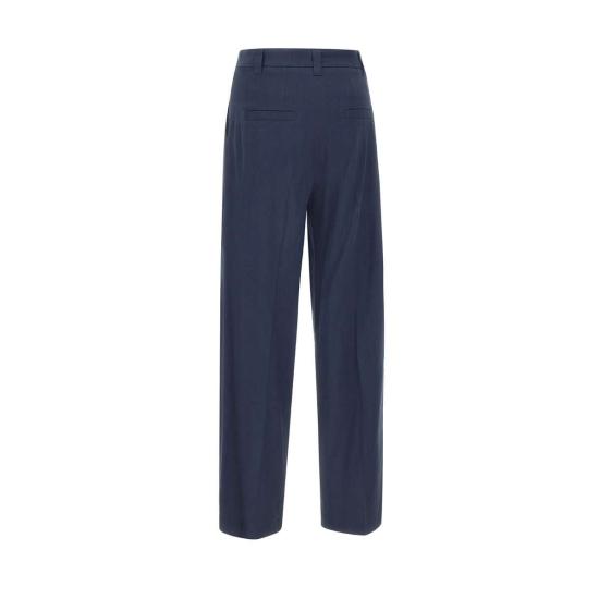 25SS EMILY RATAJKOWSKI X MARELLA 스트레이트 팬츠 2513131018200 007 Blue - OTHER BRANDS