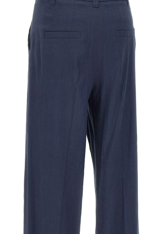 25SS EMILY RATAJKOWSKI X MARELLA 스트레이트 팬츠 2513131018200 007 Blue - OTHER BRANDS