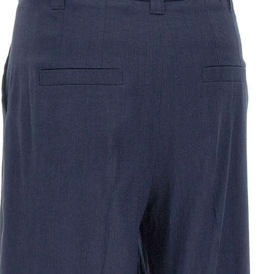 25SS EMILY RATAJKOWSKI X MARELLA 스트레이트 팬츠 2513131018200 007 Blue - OTHER BRANDS