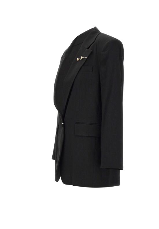 25SS EMILY RATAJKOWSKI X MARELLA 자켓 2513041048200 004 Black - OTHER BRANDS