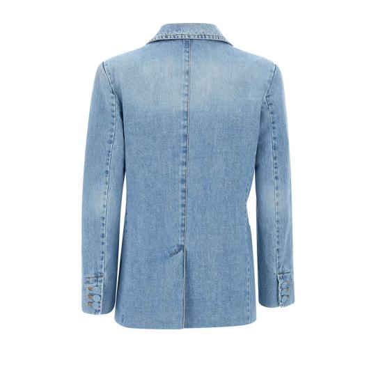 25SS EMILY RATAJKOWSKI X MARELLA 데님 자켓 2513041058200 001 Blue - OTHER BRANDS