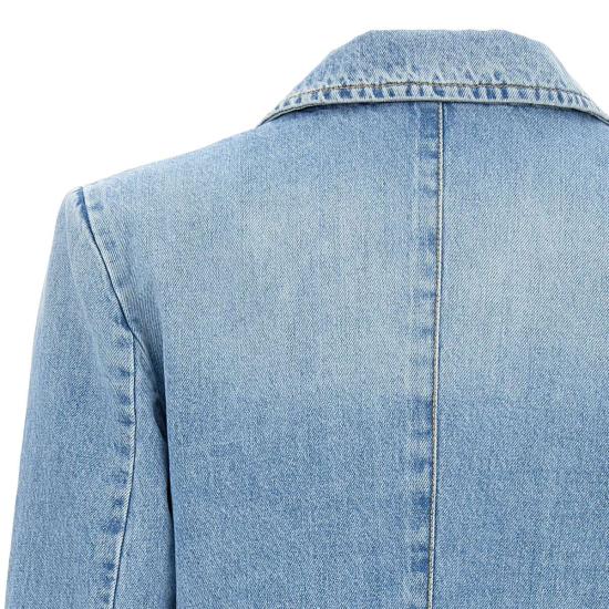 25SS EMILY RATAJKOWSKI X MARELLA 데님 자켓 2513041058200 001 Blue - OTHER BRANDS