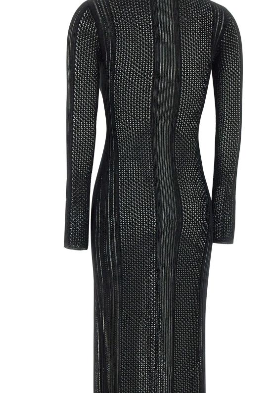 25SS EMILY RATAJKOWSKI X MARELLA 미디 원피스 2513321028200 003 Black - OTHER BRANDS