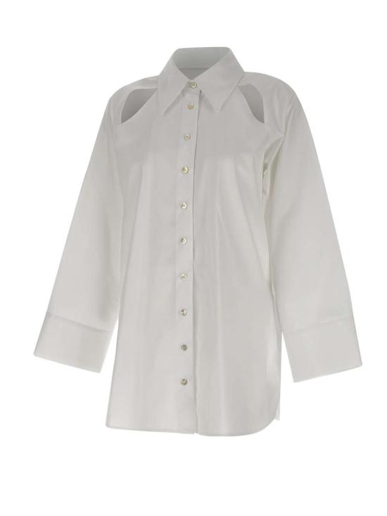 25SS EMILY RATAJKOWSKI X MARELLA 셔츠 2513191018200 001 White - OTHER BRANDS