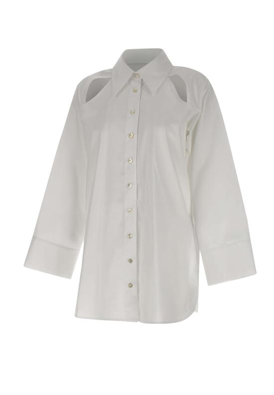 25SS EMILY RATAJKOWSKI X MARELLA 셔츠 2513191018200 001 White