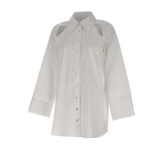 25SS EMILY RATAJKOWSKI X MARELLA 셔츠 2513191018200 001 White - OTHER BRANDS