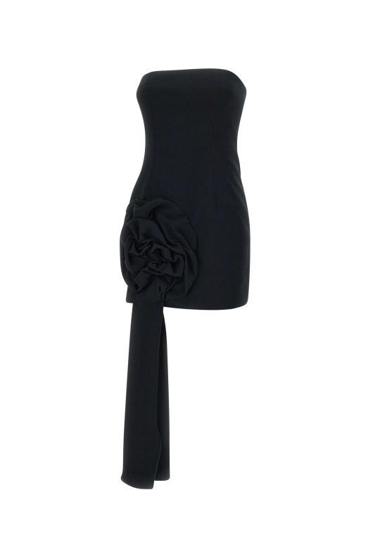 25SS EMILY RATAJKOWSKI X MARELLA 숏 원피스 2513221028200 002 Black