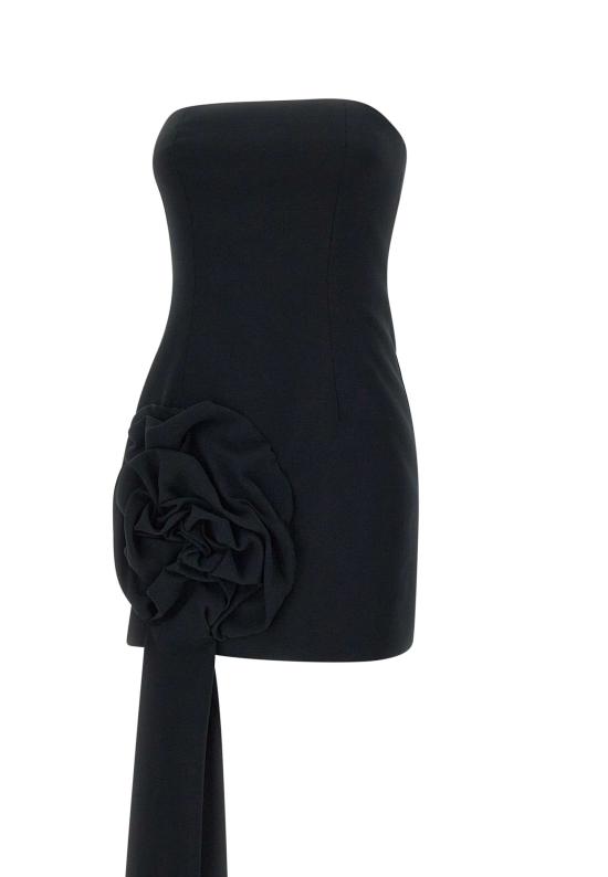 25SS EMILY RATAJKOWSKI X MARELLA 숏 원피스 2513221028200 002 Black - OTHER BRANDS