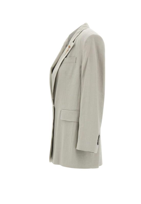 25SS EMILY RATAJKOWSKI X MARELLA 자켓 2513041048200 001 Grey - OTHER BRANDS