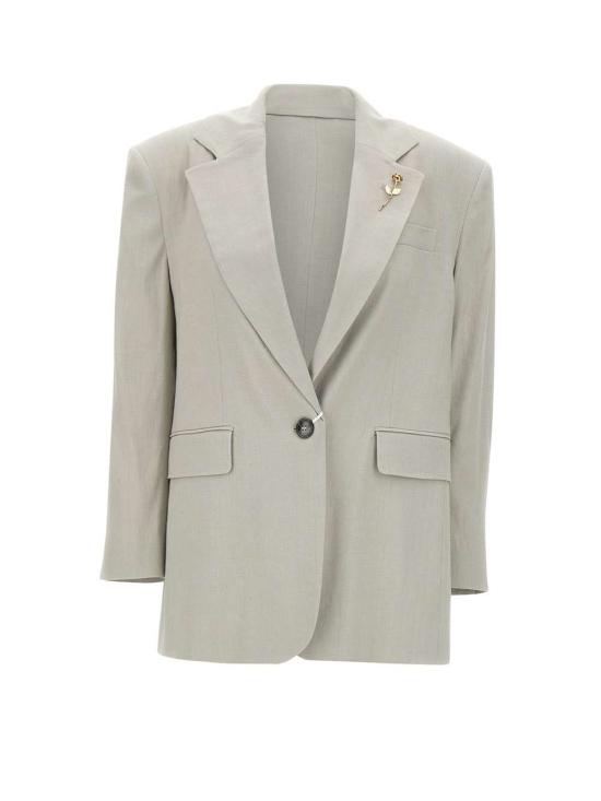 25SS EMILY RATAJKOWSKI X MARELLA 자켓 2513041048200 001 Grey - OTHER BRANDS