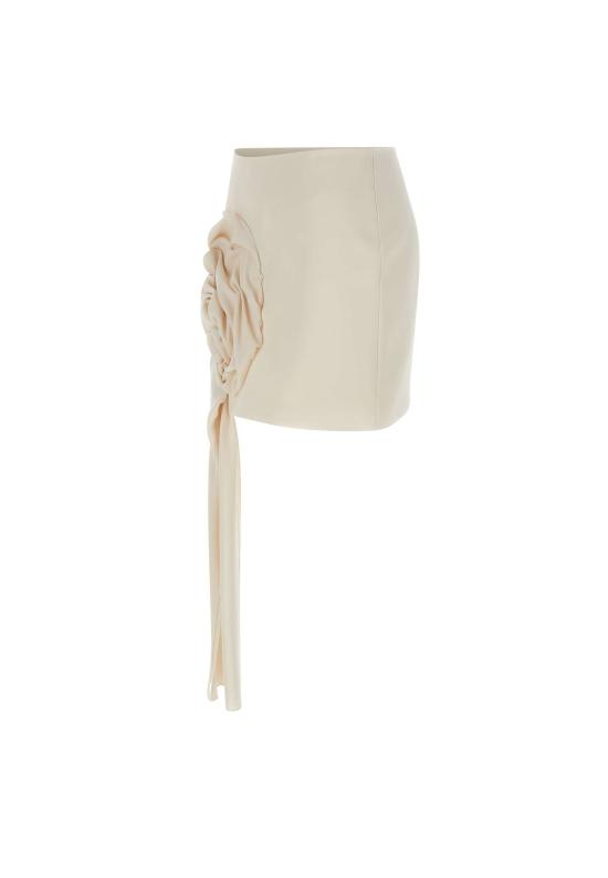 25SS EMILY RATAJKOWSKI X MARELLA 숏 스커트 2513101018200 001 White - OTHER BRANDS