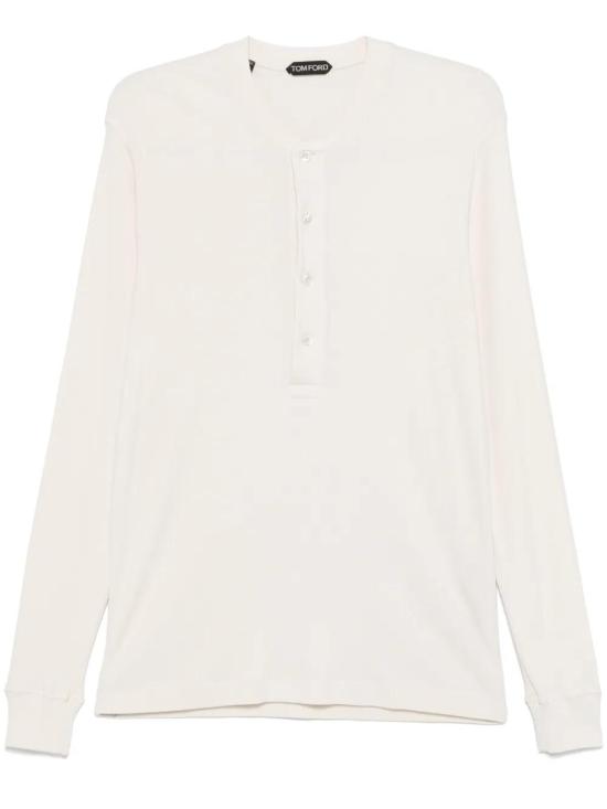  톰포드 긴팔 티셔츠 JHL014JMC048S25 beige