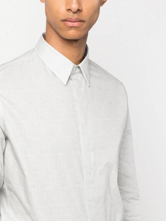  펜디 긴팔 셔츠 FS0585APQH grey - FENDI