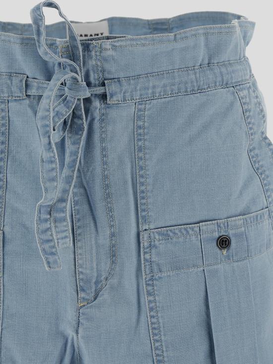 25SS 이자벨마랑에뚜왈 데님 숏팬츠 SH0209FA C1I01E30LU Blue - ISABEL MARANT ETOILE