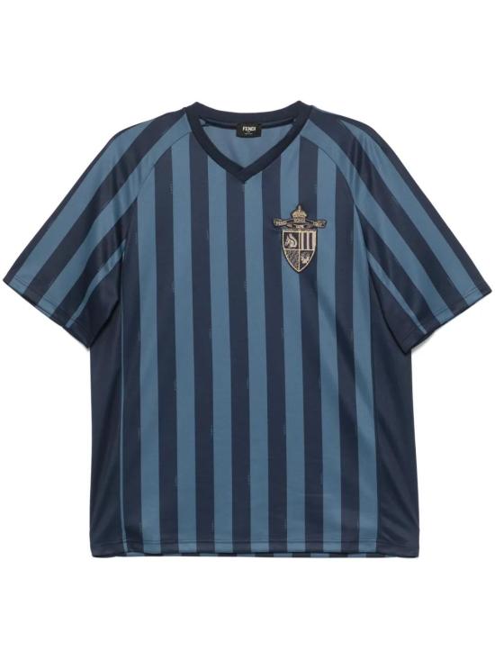  펜디 반팔 티셔츠 FAF747AU8T indigo