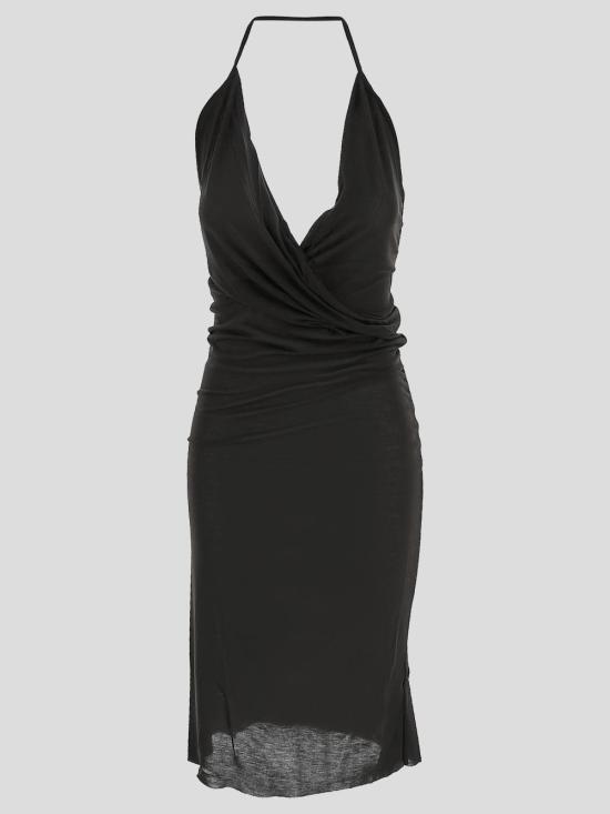 25SS 릭 오웬스 미디 원피스 RP01E7552 JS09 Black