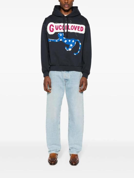  구찌 후드 티셔츠 721427XJFWI - GUCCI