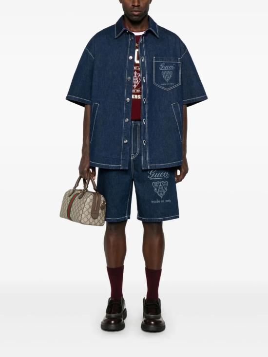  구찌 데님 숏팬츠 811656XDC6S - GUCCI