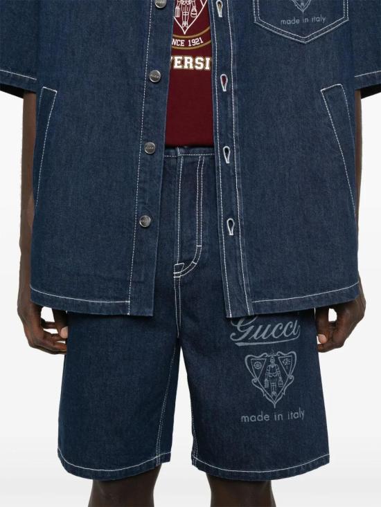  구찌 데님 숏팬츠 811656XDC6S - GUCCI