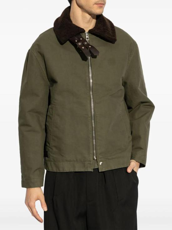  로에베 자켓 H526Y02WB6 olive green - LOEWE