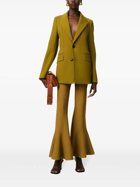  아미 스트레이트 팬츠 FTR764KN0064202 Yellow - AMI