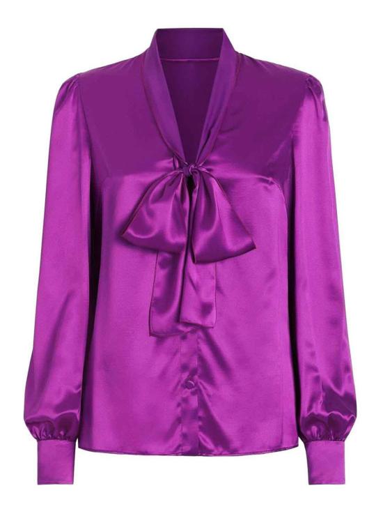  돌체앤가바나 블라우스 F5T17TFU1AUF0718 Purple