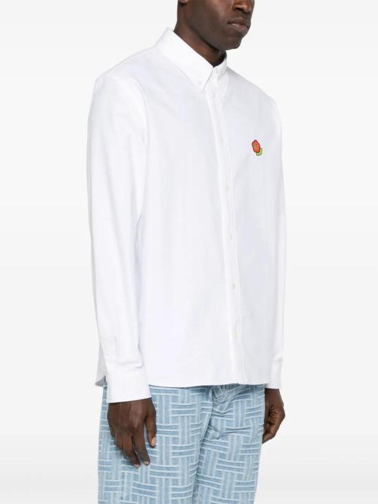  겐조 긴팔 셔츠 FF55CH4109LO white - KENZO