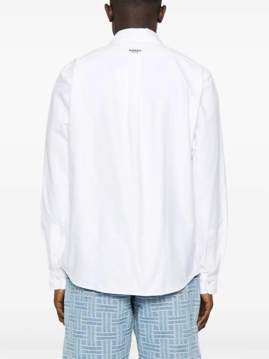  겐조 긴팔 셔츠 FF55CH4109LO white - KENZO