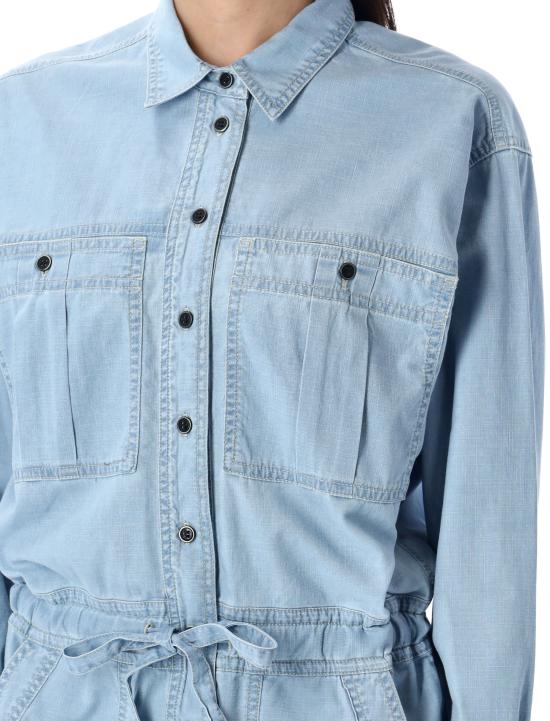 25SS 이자벨마랑에뚜왈 점프수트 CB0074FAC1I01E 30LU Blu - ISABEL MARANT ETOILE