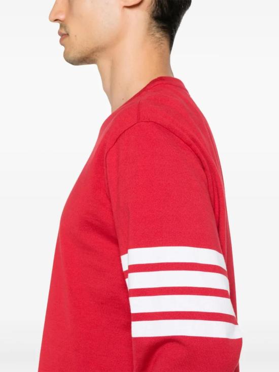  톰브라운 긴팔 티셔츠 MJS117A06221 red - THOM BROWNE