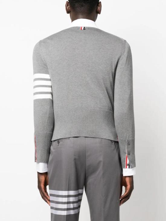  톰브라운 긴팔 티셔츠 MKA497AY3014 grey - THOM BROWNE