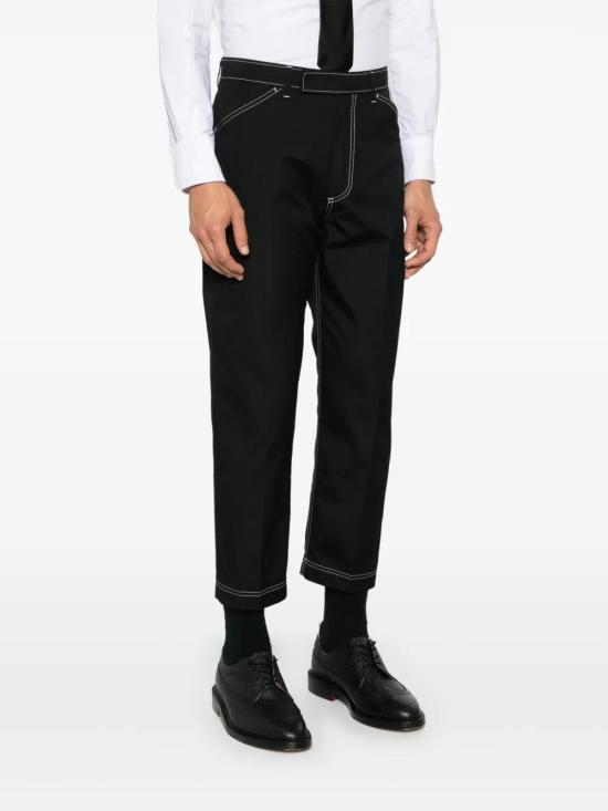  톰브라운 치노 팬츠 MTU334S04502 black - THOM BROWNE